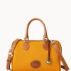 Dooney & Bourke Ready For the Getaway | Pebbled Leather^All Weather Leather 3.0 Barrel Satchel 28