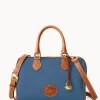 Dooney & Bourke Ready For the Getaway | Pebbled Leather^All Weather Leather 3.0 Barrel Satchel 28