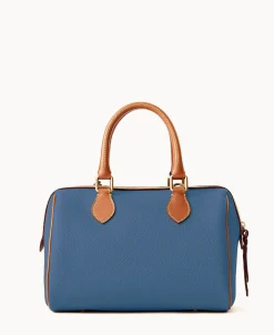 Dooney & Bourke Ready For the Getaway | Pebbled Leather^All Weather Leather 3.0 Barrel Satchel 28