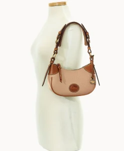 Dooney & Bourke Ready For the Getaway | Pebbled Leather^All Weather Leather 3.0 Demi Shoulder 22