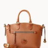 Dooney & Bourke Ready For the Getaway | Pebbled Leather^All Weather Leather 3.0 Domed Satchel 30