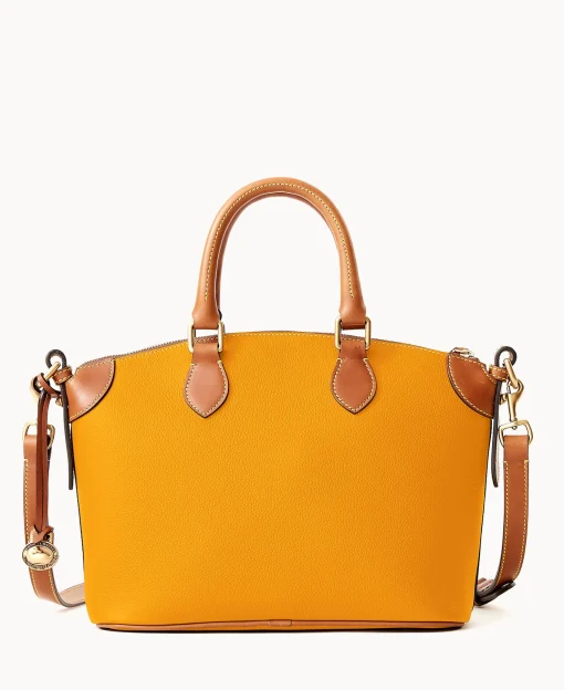 Dooney & Bourke Ready For the Getaway | Pebbled Leather^All Weather Leather 3.0 Domed Satchel 30