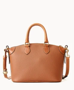 Dooney & Bourke Ready For the Getaway | Pebbled Leather^All Weather Leather 3.0 Domed Satchel 30