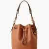 Dooney & Bourke Ready For the Getaway | Pebbled Leather^All Weather Leather 3.0 Drawstring 25