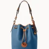 Dooney & Bourke Ready For the Getaway | Pebbled Leather^All Weather Leather 3.0 Drawstring 25