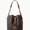 Dooney & Bourke Ready For the Getaway | Pebbled Leather^All Weather Leather 3.0 Drawstring 25