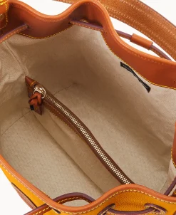 Dooney & Bourke Ready For the Getaway | Pebbled Leather^All Weather Leather 3.0 Drawstring 25