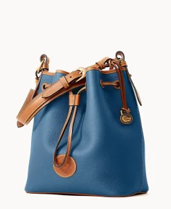 Dooney & Bourke Ready For the Getaway | Pebbled Leather^All Weather Leather 3.0 Drawstring 25