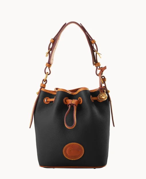 Dooney & Bourke Pebbled Leather | Mini Bags^All Weather Leather 3.0 Mini Drawstring 17