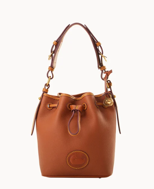Dooney & Bourke Pebbled Leather | Mini Bags^All Weather Leather 3.0 Mini Drawstring 17