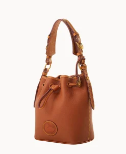 Dooney & Bourke Pebbled Leather | Mini Bags^All Weather Leather 3.0 Mini Drawstring 17