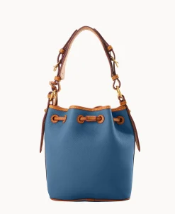 Dooney & Bourke Pebbled Leather | Mini Bags^All Weather Leather 3.0 Mini Drawstring 17