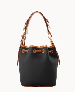 Dooney & Bourke Pebbled Leather | Mini Bags^All Weather Leather 3.0 Mini Drawstring 17