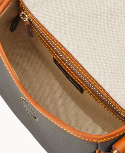 Dooney & Bourke Pebbled Leather | Mini Bags^All Weather Leather 3.0 Saddle Crossbody 20