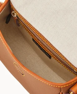 Dooney & Bourke Pebbled Leather | Mini Bags^All Weather Leather 3.0 Saddle Crossbody 20