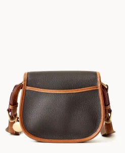 Dooney & Bourke Pebbled Leather | Mini Bags^All Weather Leather 3.0 Saddle Crossbody 20