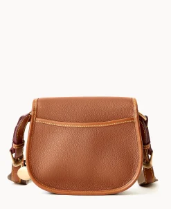 Dooney & Bourke Pebbled Leather | Mini Bags^All Weather Leather 3.0 Saddle Crossbody 20