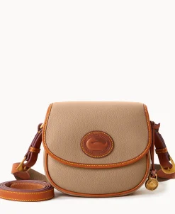 Dooney & Bourke Pebbled Leather | Mini Bags^All Weather Leather 3.0 Saddle Crossbody 20
