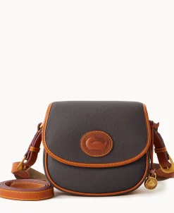 Dooney & Bourke Pebbled Leather | Mini Bags^All Weather Leather 3.0 Saddle Crossbody 20