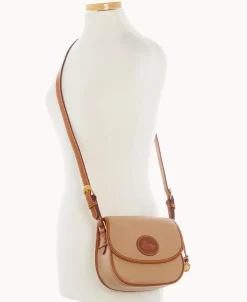 Dooney & Bourke Pebbled Leather | Mini Bags^All Weather Leather 3.0 Saddle Crossbody 20