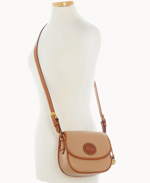 Dooney & Bourke Pebbled Leather | Mini Bags^All Weather Leather 3.0 Saddle Crossbody 20
