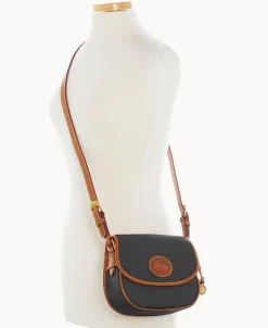 Dooney & Bourke Pebbled Leather | Mini Bags^All Weather Leather 3.0 Saddle Crossbody 20