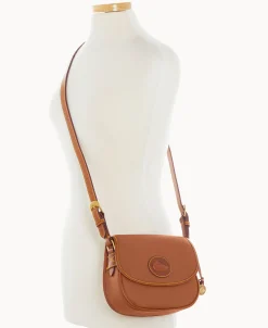 Dooney & Bourke Pebbled Leather | Mini Bags^All Weather Leather 3.0 Saddle Crossbody 20