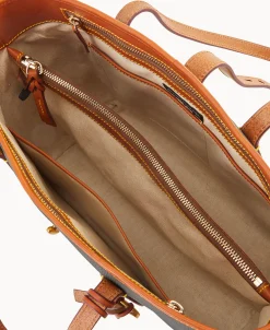 Dooney & Bourke Ready For the Getaway | Pebbled Leather^All Weather Leather 3.0 Tote 36