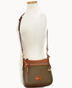 Dooney & Bourke Pebbled Leather | Mini Bags^All Weather Leather 3.0 Zip Top Crossbody 23