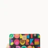 Dooney & Bourke The Art Deco Collection | Grab and Go^Art Deco Large Zip Around Wristlet