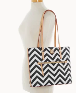 Dooney & Bourke The Chevron Collection | Spring Style^Chevron Large Shopper