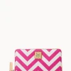 Dooney & Bourke The Chevron Collection | Grab and Go^Chevron Large Zip Around Wallet
