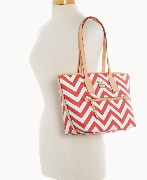 Dooney & Bourke The Chevron Collection | Spring Style^Chevron Small Tote