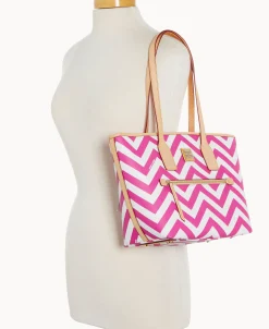 Dooney & Bourke The Chevron Collection | Spring Style^Chevron Small Tote