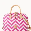 Dooney & Bourke The Chevron Collection | Spring Style^Chevron Zip Zip Satchel