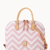 Dooney & Bourke Printed Fabric | Shoulder Bags^Chevron Zip Zip Satchel