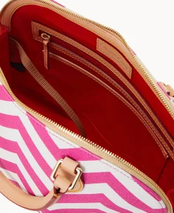 Dooney & Bourke The Chevron Collection | Spring Style^Chevron Zip Zip Satchel