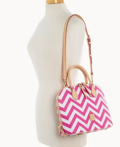 Dooney & Bourke The Chevron Collection | Spring Style^Chevron Zip Zip Satchel