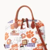 Dooney & Bourke Game Day Ready | Printed Fabric^Collegiate University Zip Zip Satchel