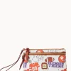 Dooney & Bourke Grab and Go | Wristlets^Collegiate Double Zip Wristlet