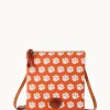 Dooney & Bourke Game Day Ready | Printed Fabric^Collegiate University North South Top Zip Crossbody