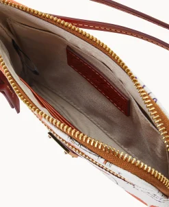 Dooney & Bourke Grab and Go | Wristlets^Collegiate University Zip Around Wristlet