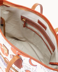 Dooney & Bourke Game Day Ready | Printed Fabric^Collegiate University Tote