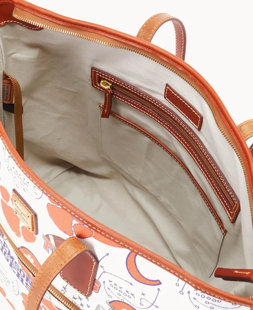 Dooney & Bourke Game Day Ready | Printed Fabric^Collegiate University Tote