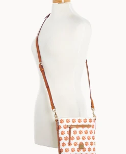 Dooney & Bourke Game Day Ready | Printed Fabric^Collegiate University Small Zip Crossbody