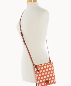 Dooney & Bourke Game Day Ready | Printed Fabric^Collegiate University North South Top Zip Crossbody