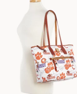 Dooney & Bourke Game Day Ready | Printed Fabric^Collegiate University Tote
