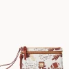Dooney & Bourke Grab and Go | Wristlets^Collegiate Florida State Double Zip Wristlet