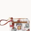 Dooney & Bourke Grab and Go | Wristlets^Collegiate University Zip Around Wristlet