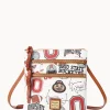 Dooney & Bourke Game Day Ready | Printed Fabric^Collegiate University N S Triple Zip Crossbody